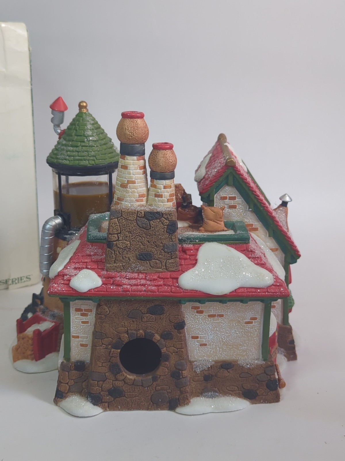 Dept 56 North Pole Series Christmas Village PEANUT BRITTLE FACTORY *Repair* M2