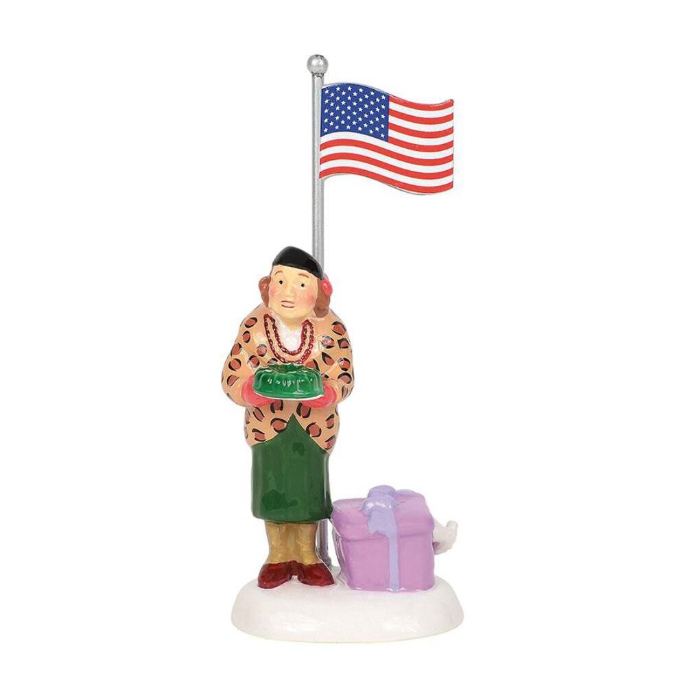 Department 56 Aunt Bethany – Play Ball! 6003142 National Lampoon Village