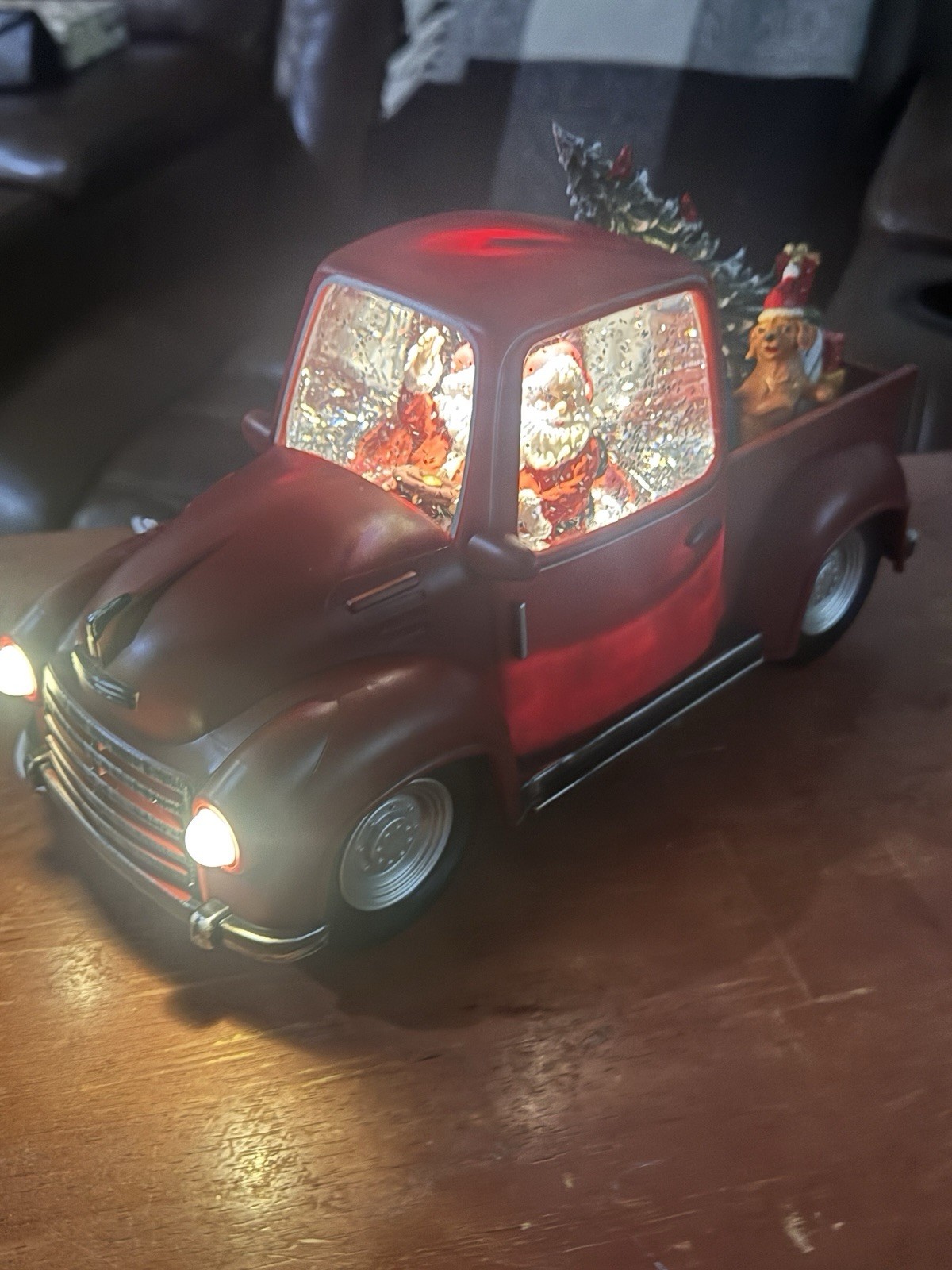 Christmas Vintage Lighted Truck