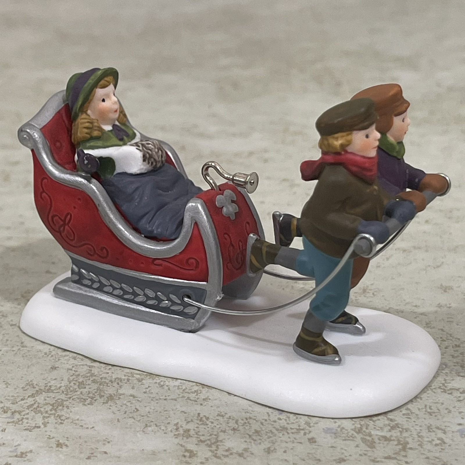 Vintage Dept 56 The Heritage Village Collection Winter Sleighride #58254 Taiwan