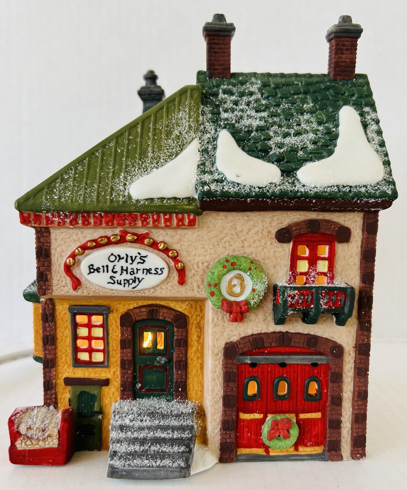 Dept 56 Orly’s Bell & Harness Supply North Pole Series Christmas Village #56219