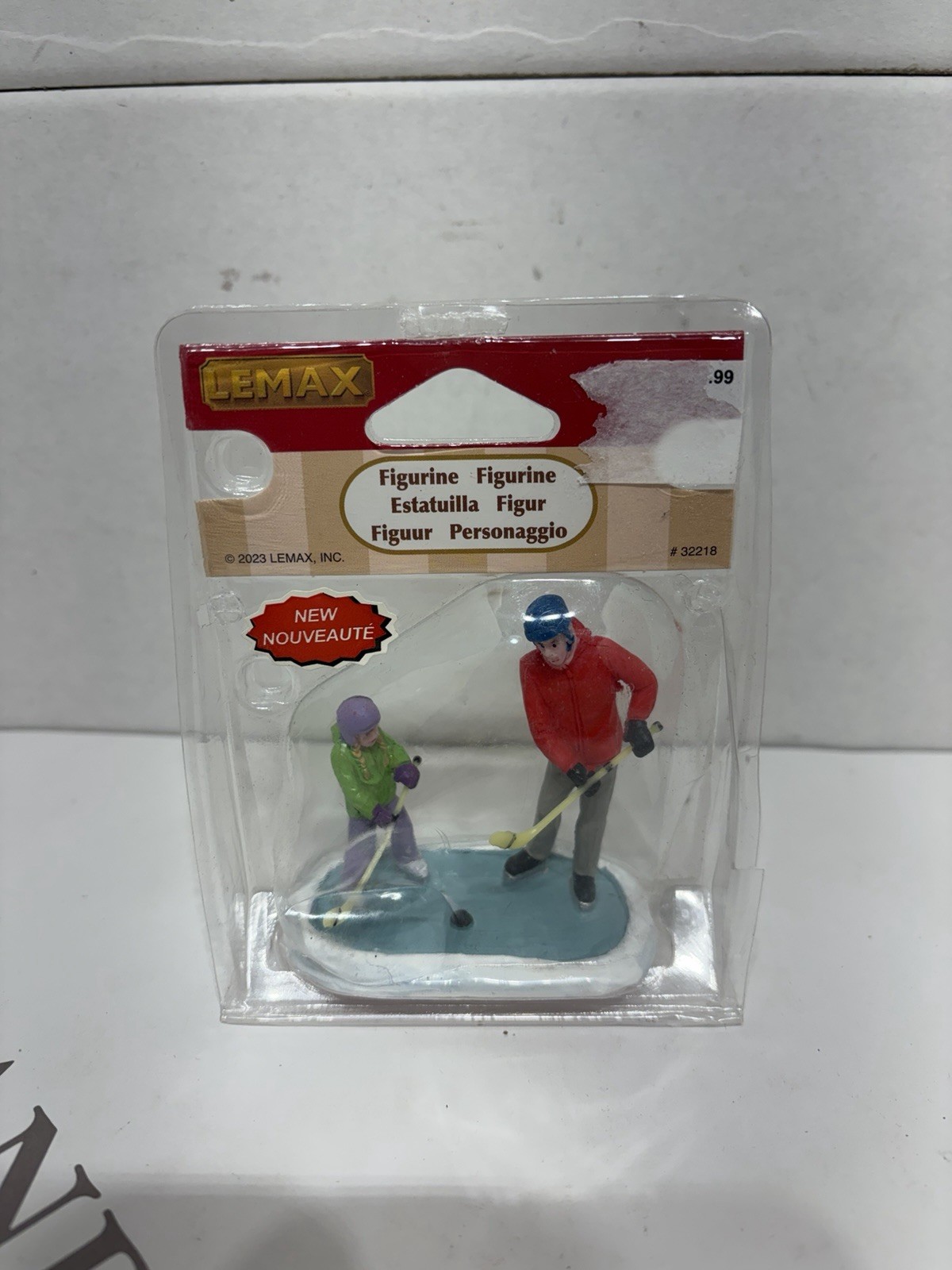 Lemax Xmas Father Daughter Practice Time 32218 Released 2023