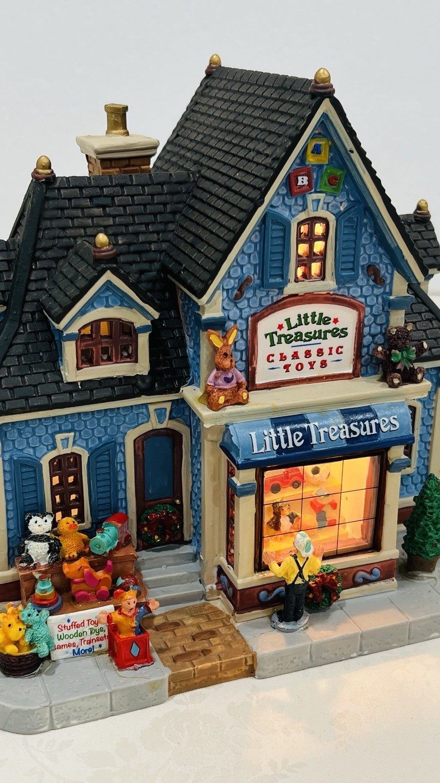 Lemax “ Little Treasures Classic Toys” 45705 Retired 2014 Very Rare Item NEW !
