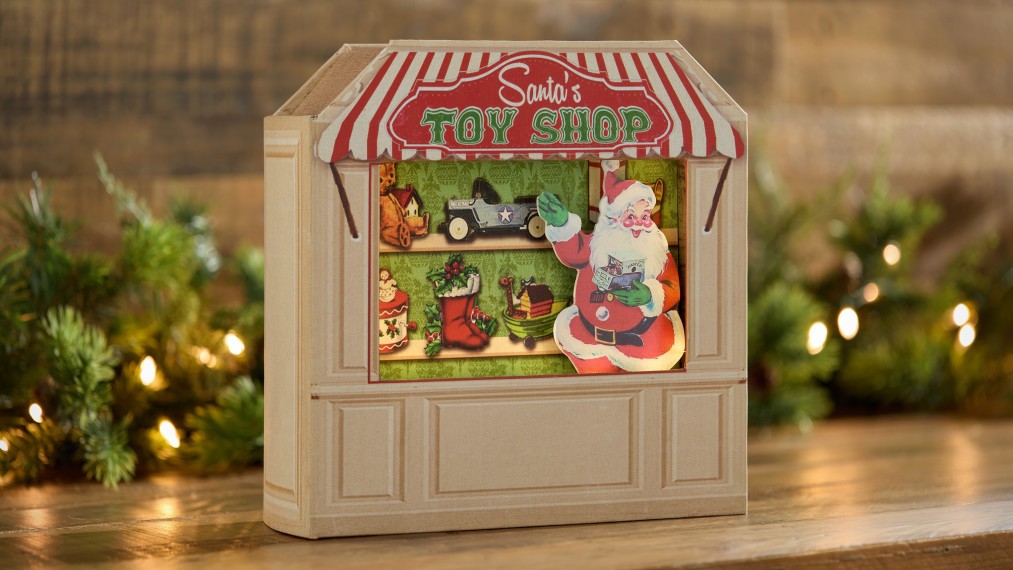 Mr. Christmas Illuminated Nostalgic Wooden Storefronts (Toy Shop)