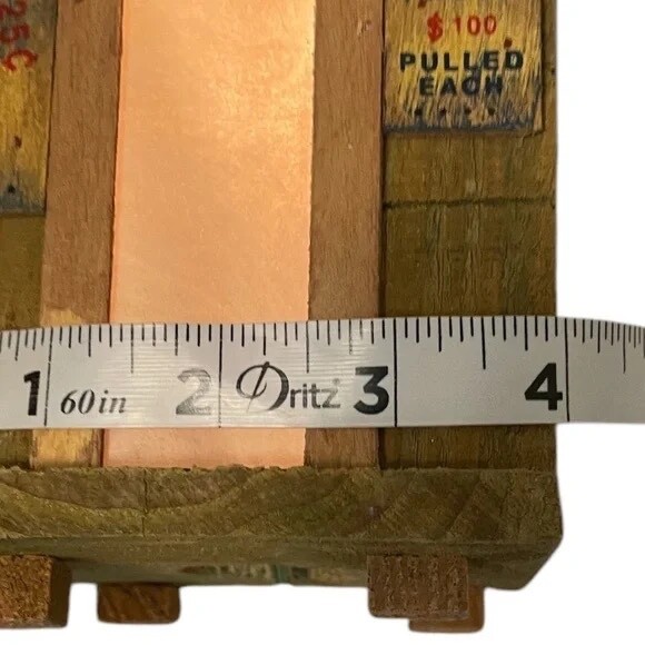 Wooden Workshop Dentist & Barber Shop Lighted House