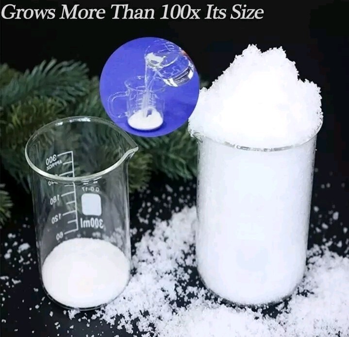 Instant Snow 14 oz Christmas Fake Artificial Snow. 111