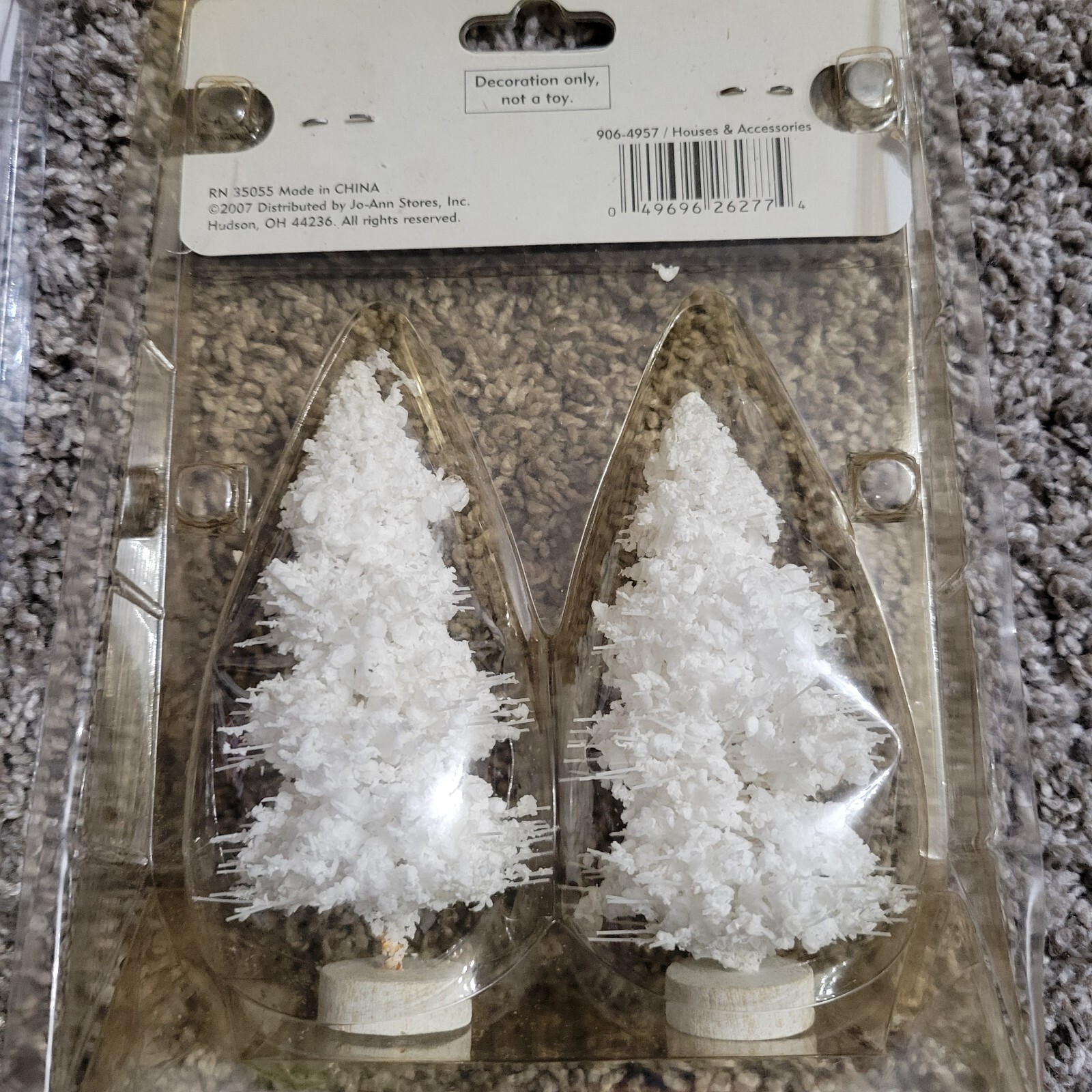Holiday Inspirations Towne Series Lot Snow Trees Brick Stone Walls Village Sign