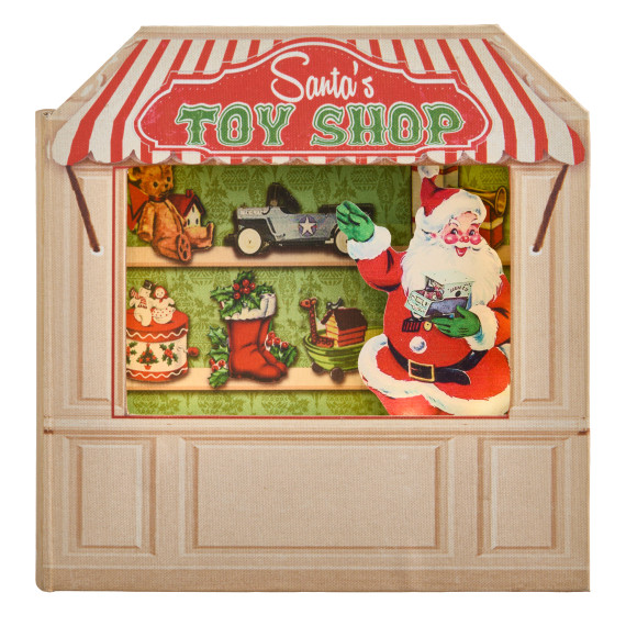Mr. Christmas Illuminated Nostalgic Wooden Storefronts (Toy Shop)