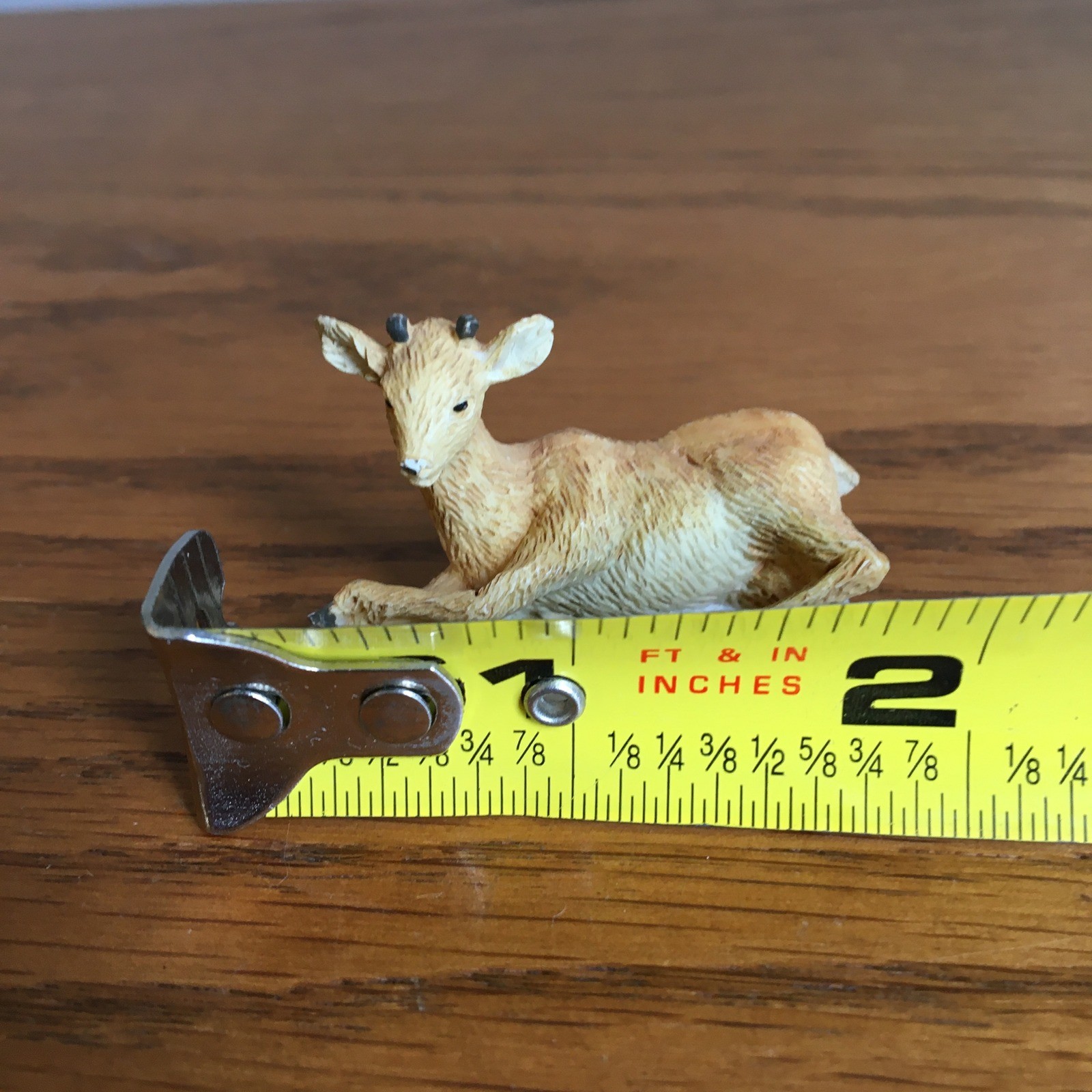 Lemax Deer Figurine Miniature Village Accessory Replacement Tan Resting Buck