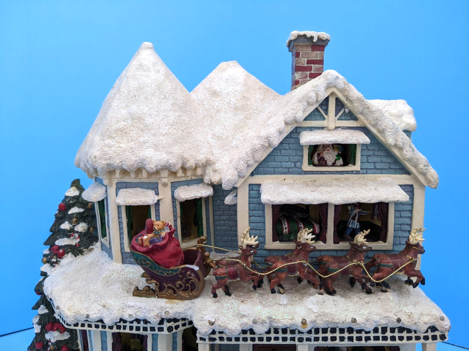 Thomas Kinkade VTG 2004 Narrates ” The Night Before Christmas” STORY HOUSE