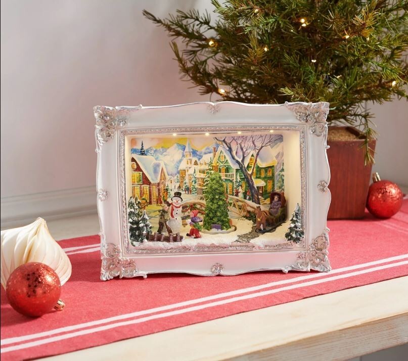 Mr. Christmas Animated Musical Shadowbox Scene H227540