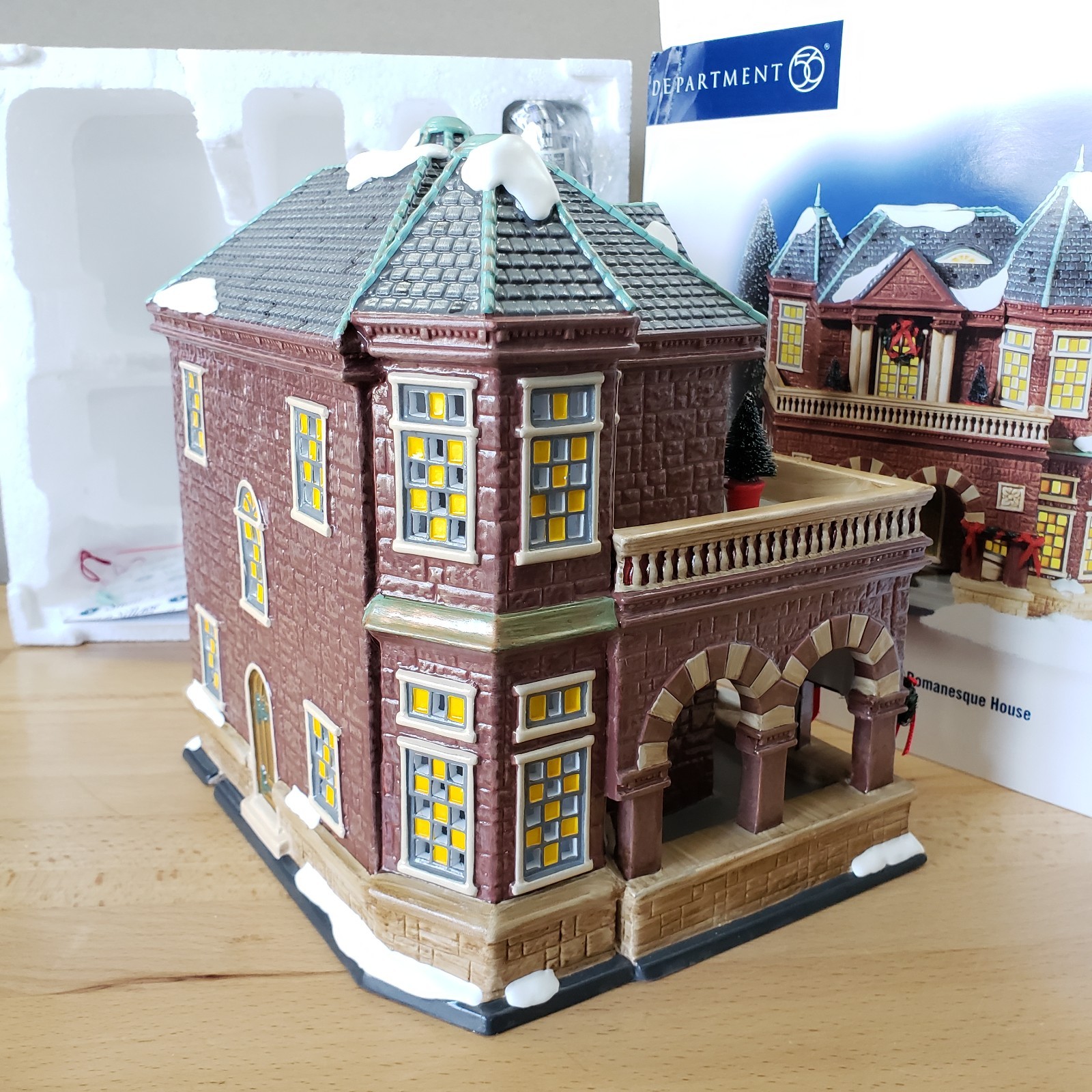 Department 56 Richardsonian Romanesque House American Architecture Series