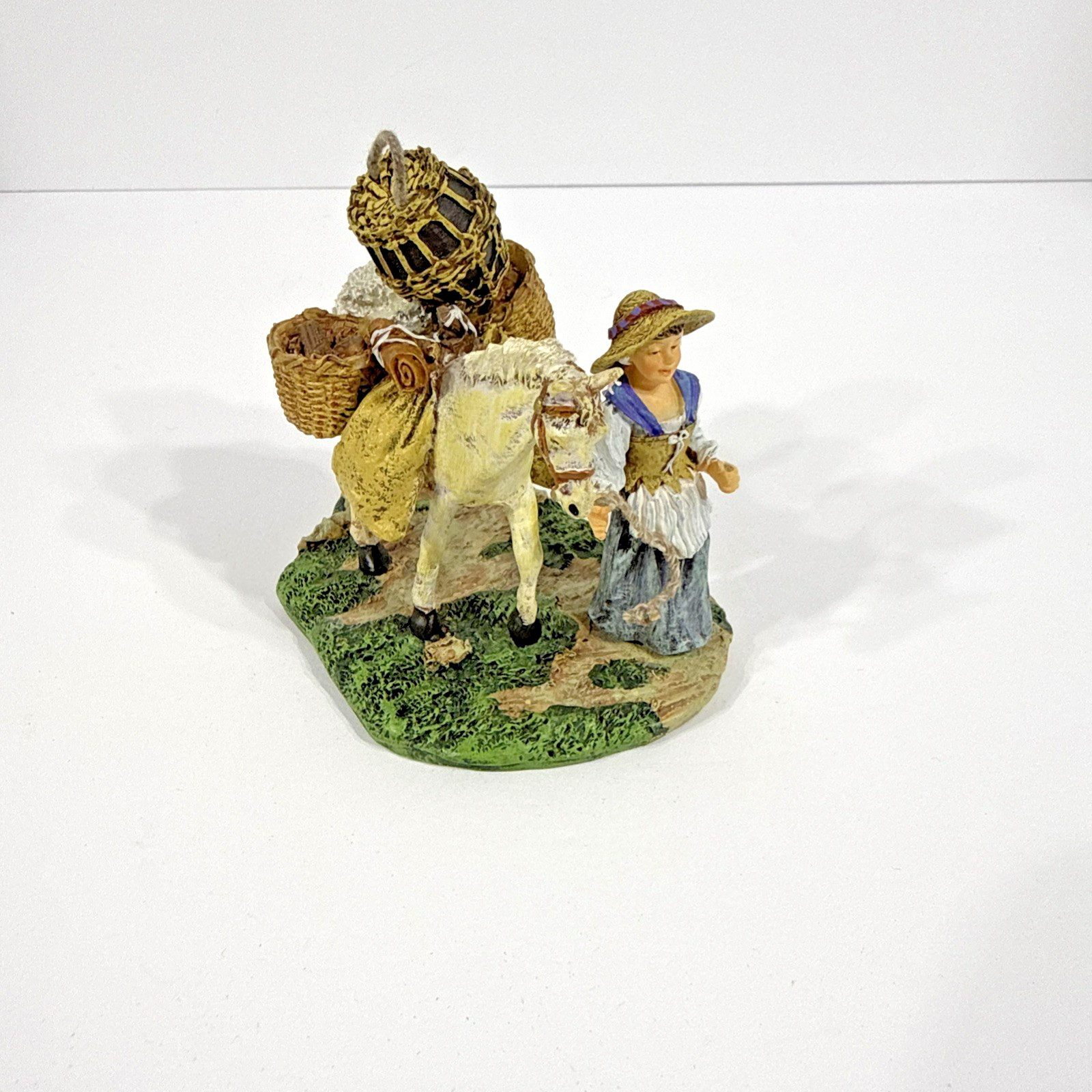 COLINIAL WILLIAMSBURG 1997 Packhorse Led By Woman Collectible LANG and WISE MIB