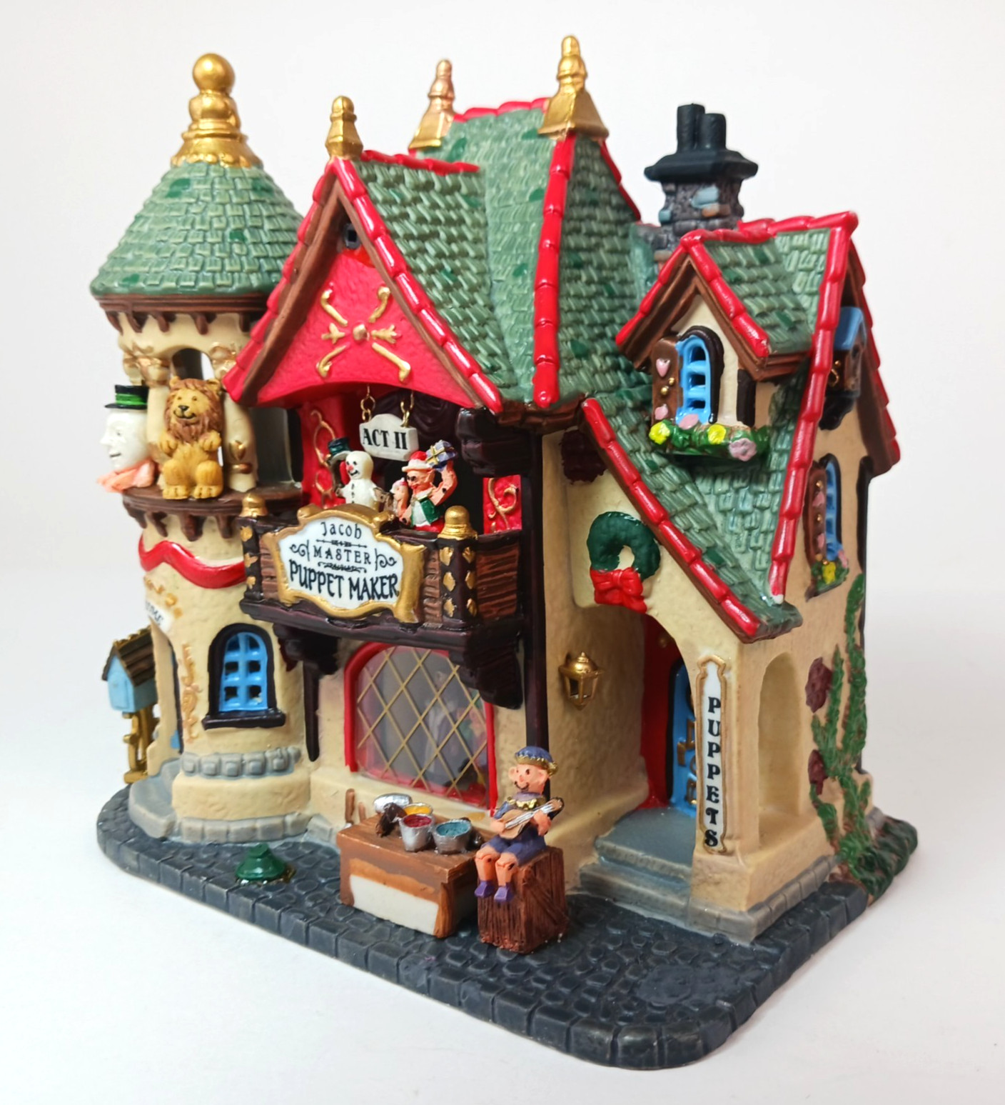 Lemax 2005 Puppet Maker Caddington Village Holidays & Seasons Lighted 55257 READ