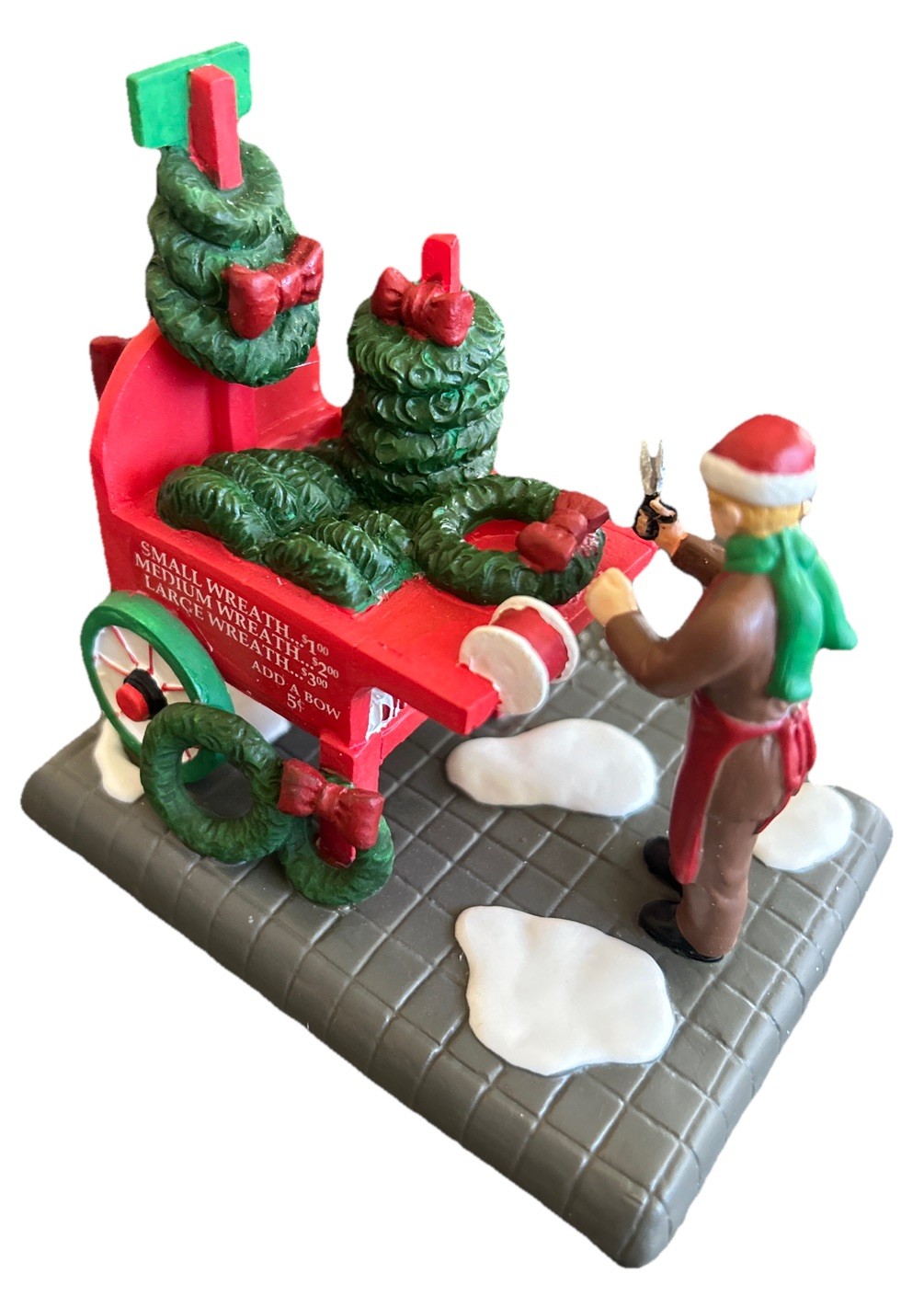 Dept 56 Wreath Seller Christmas In City Series 2011 Retired 4020944
