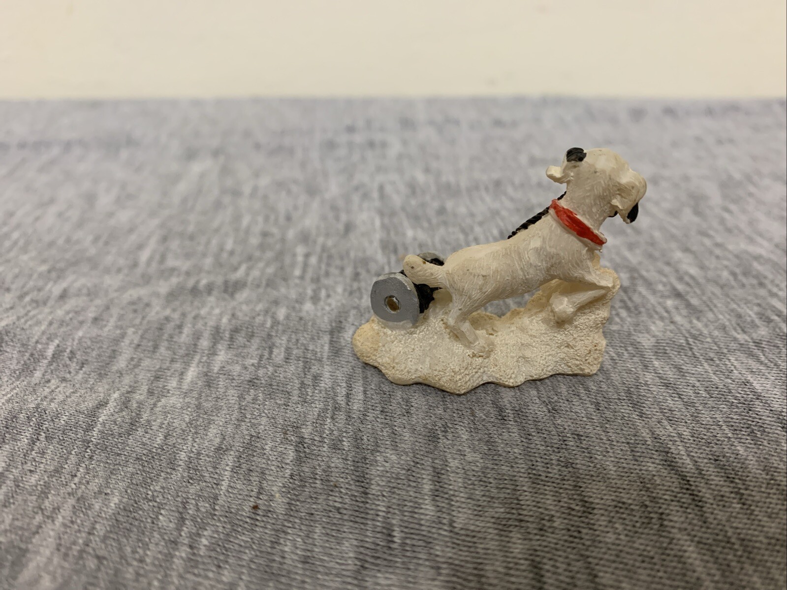 Vintage Christmas Village Miniature Firefighter Figurines Lot