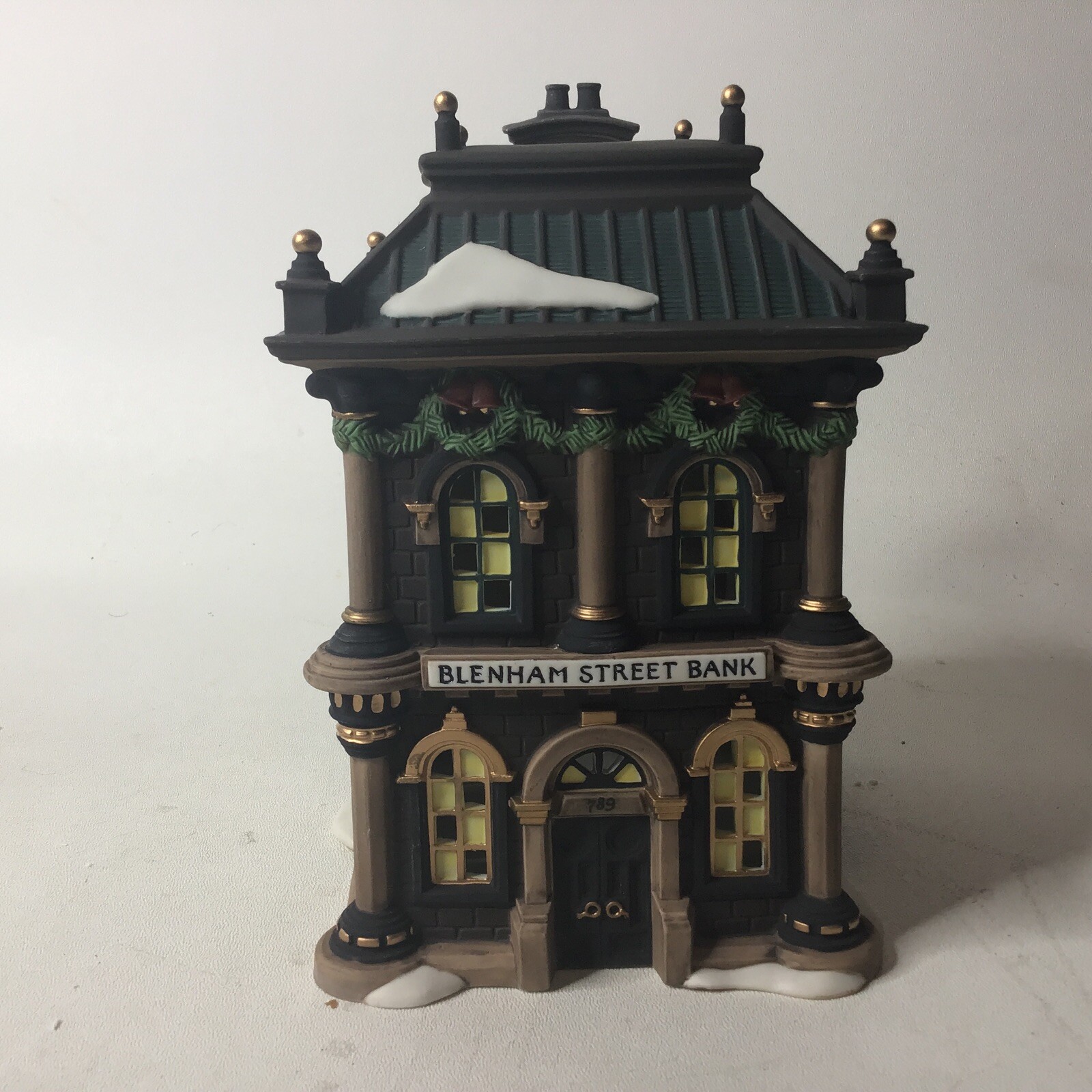 Dept 56 Heritage Village Dickens Blenham Street Bank Christmas Village 58330