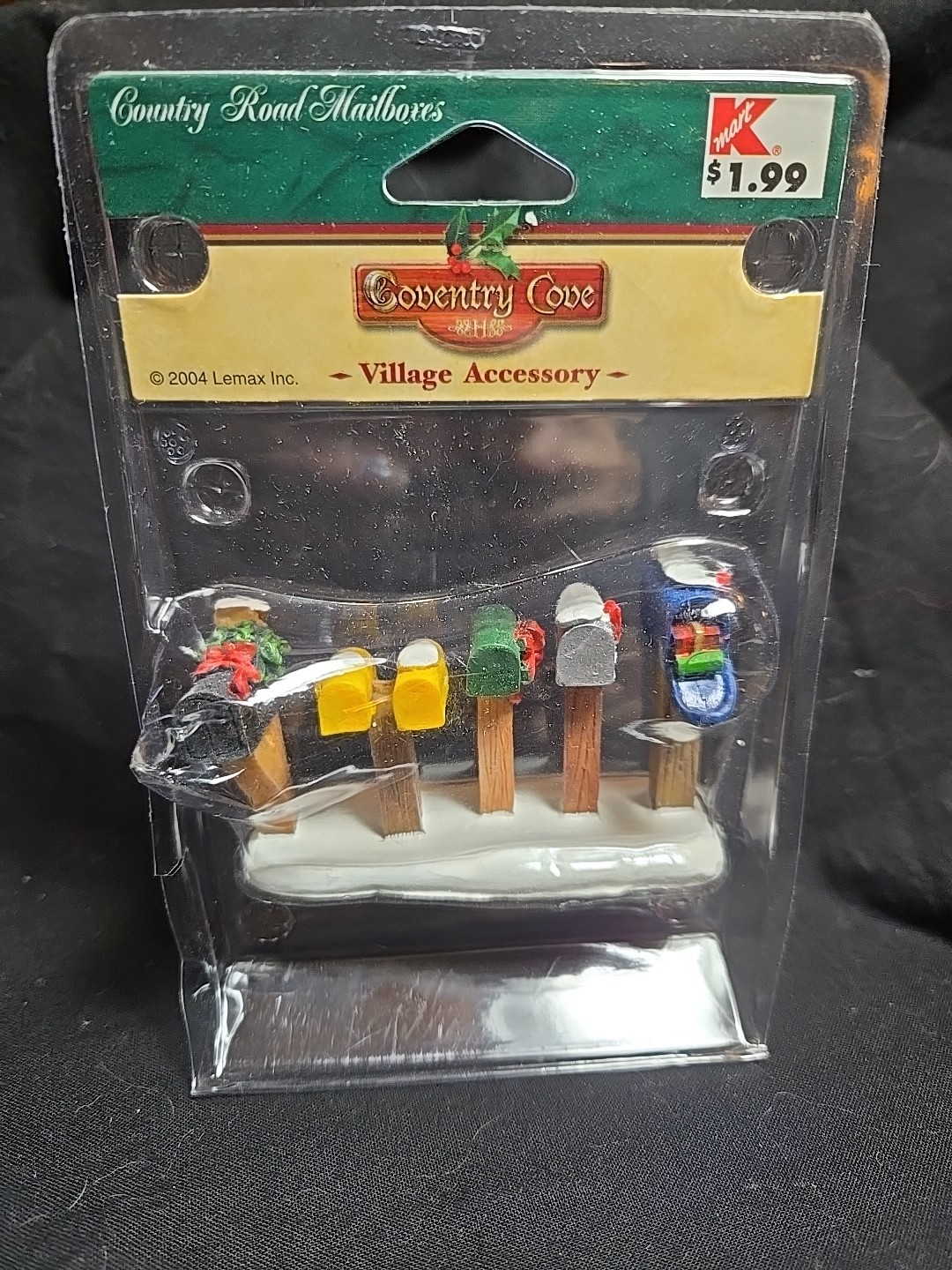 Lemax Christmas Country Road Mailboxes Coventry Cove Village Acc  2004 TA4