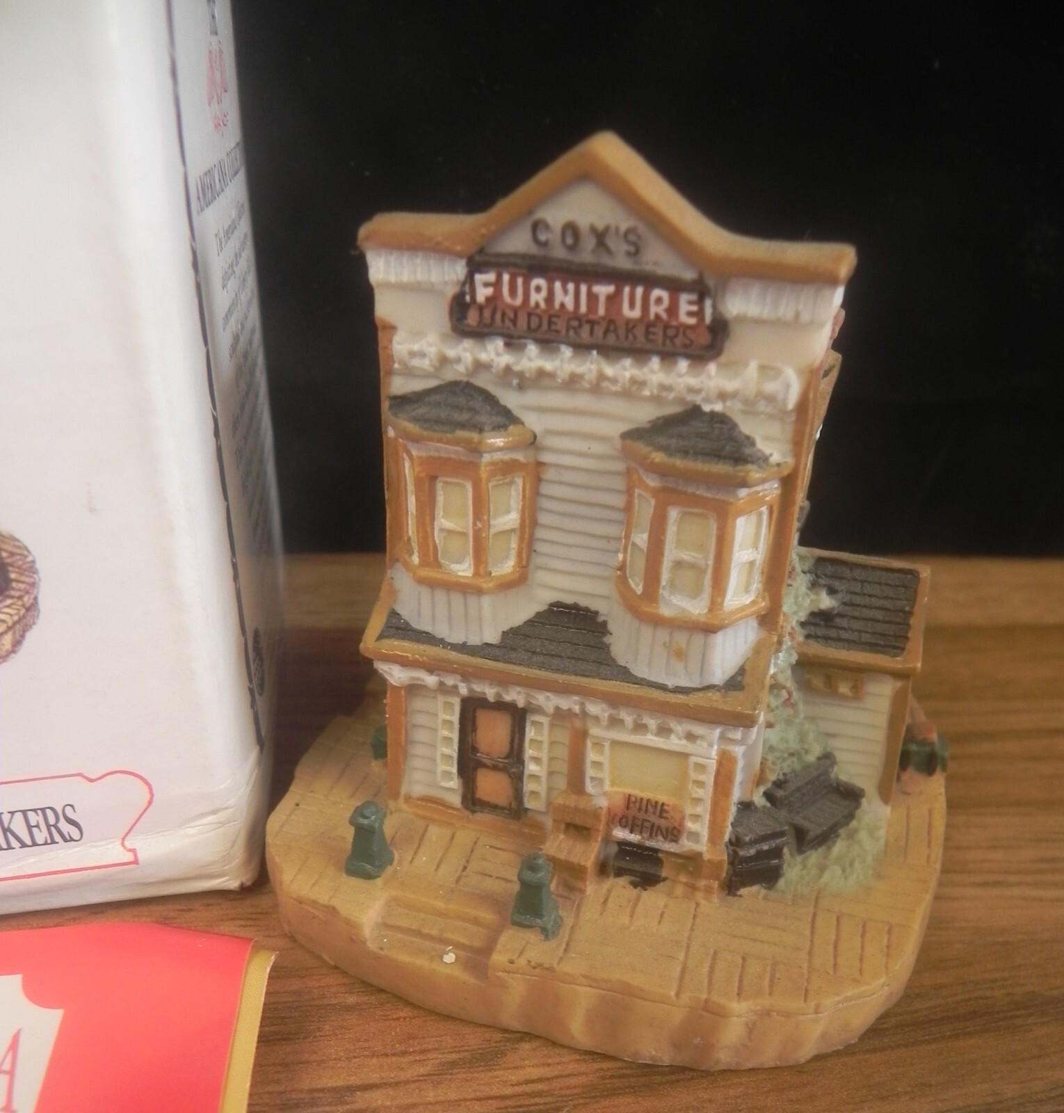 1993 The Americana Collection Liberty Falls COX FURNITURE AND UNDERTAKERS