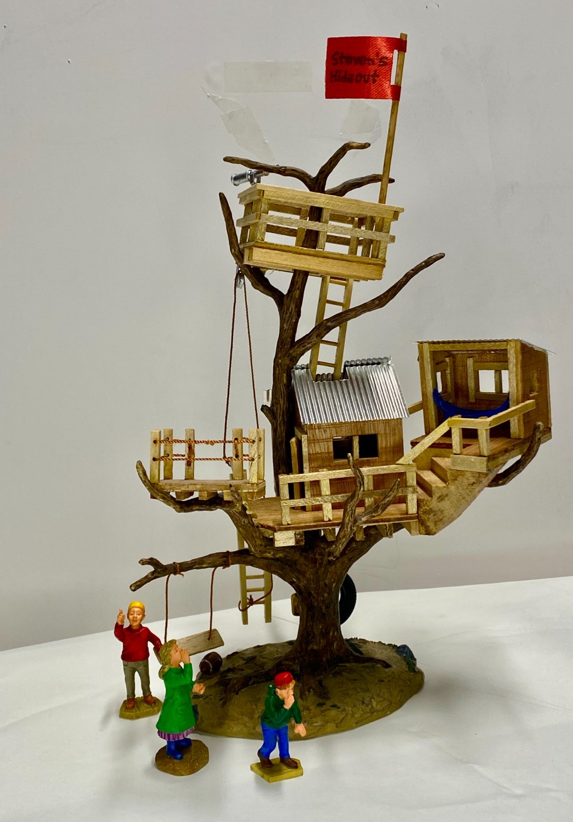 Lemax Village Collection Steven’s Hideout Treehouse 2000