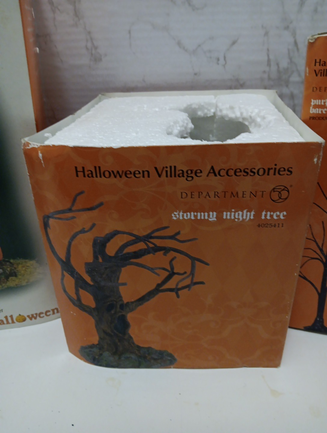 Dept 56 Halloween Water Tower Annual Pumpkin Festival Accessories Lot