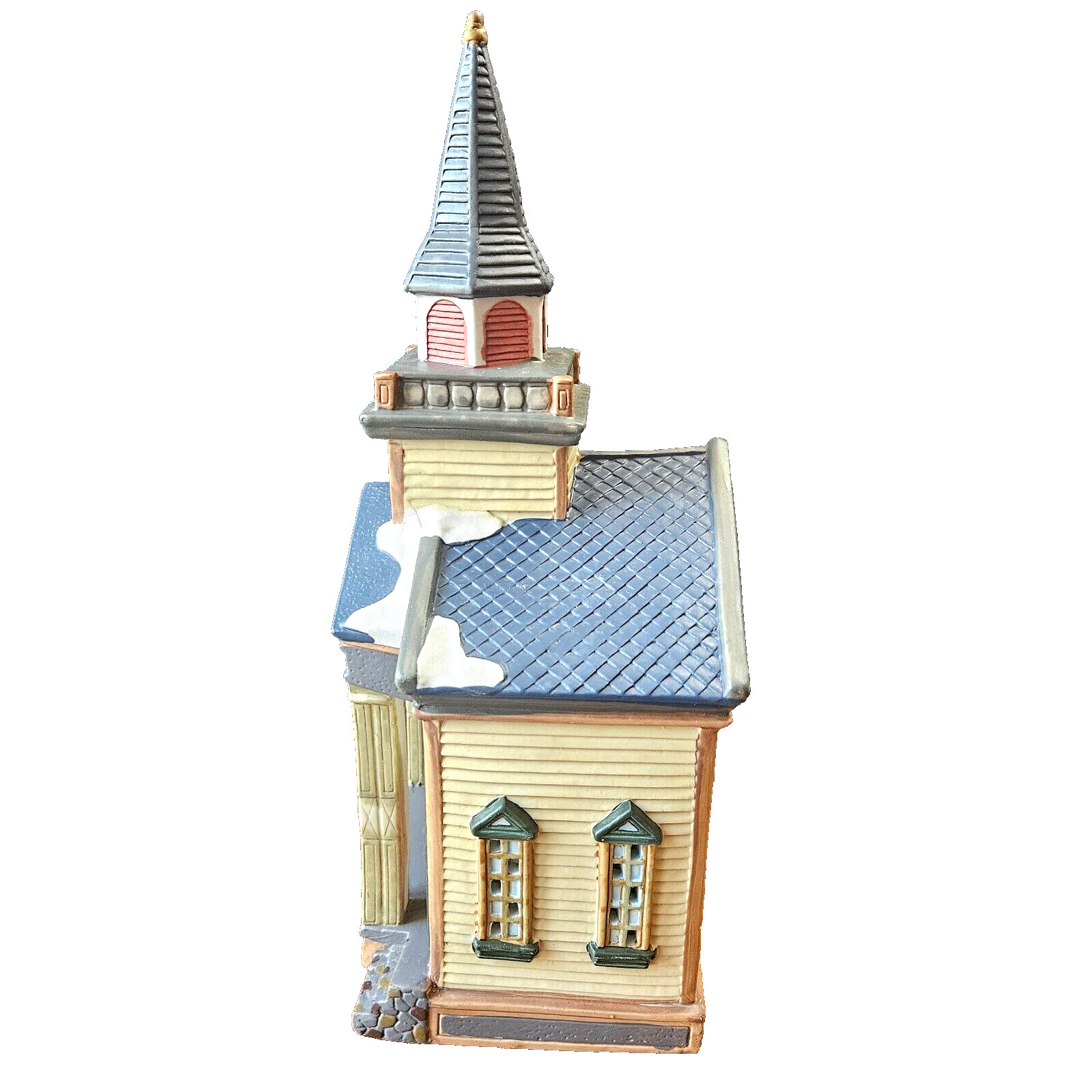 Vintage Christmas Village Light Up Church, Long Rich LTD 1999, Excellent Cond.
