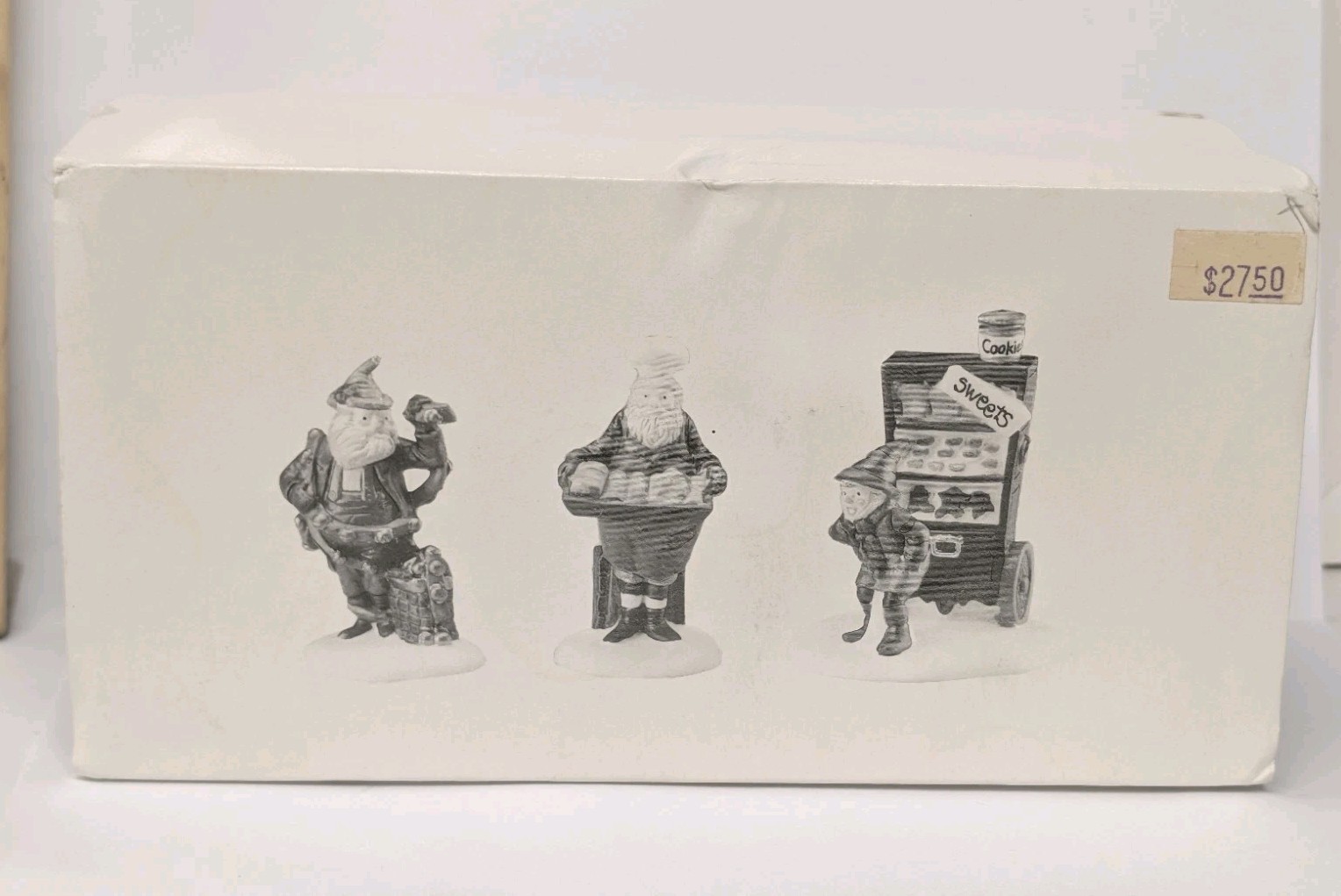 Department 56 Heritage Village Collection Baker Elves Set of 3 Christmas Village