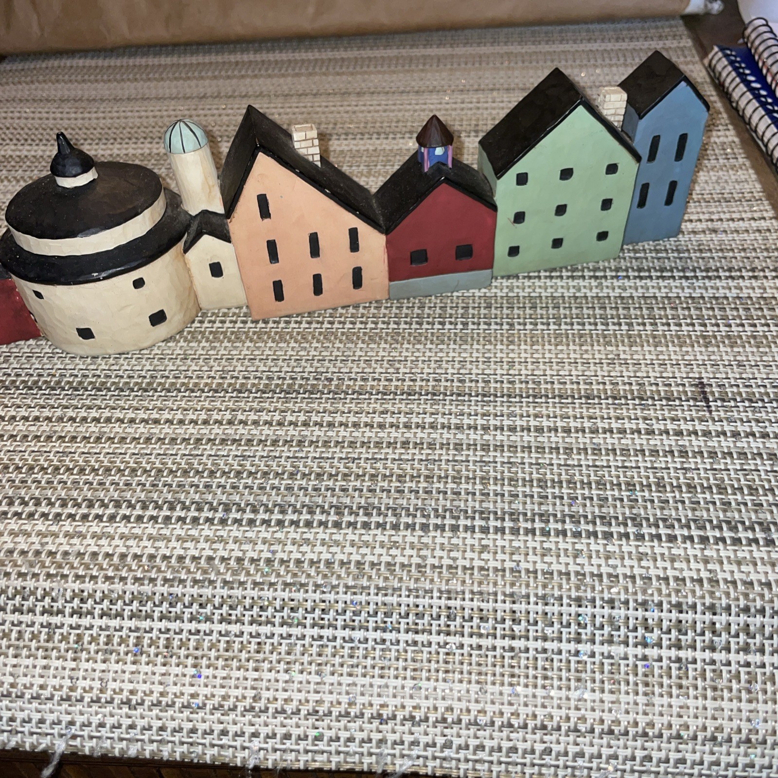 Vintage VILLAGE SHELF DECOR 12”