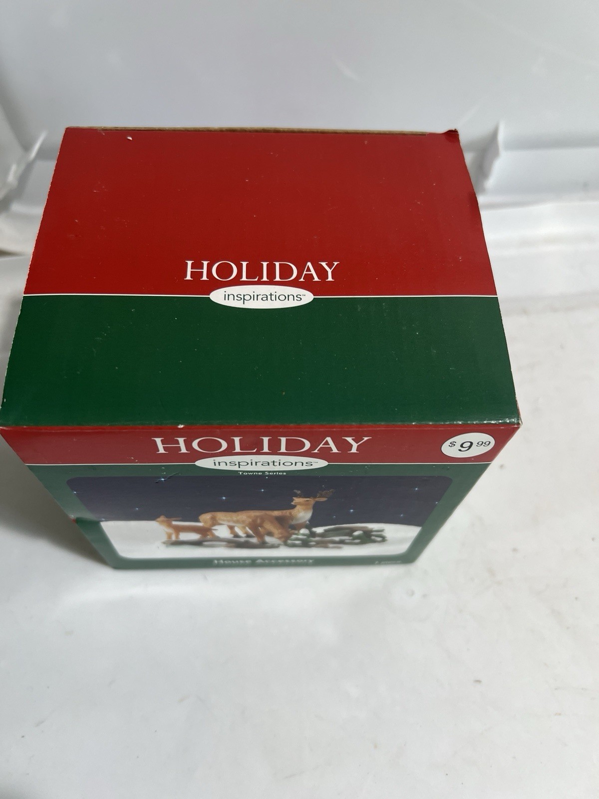 Holiday Inspirations Towne Series Deer Family Accessory NIB