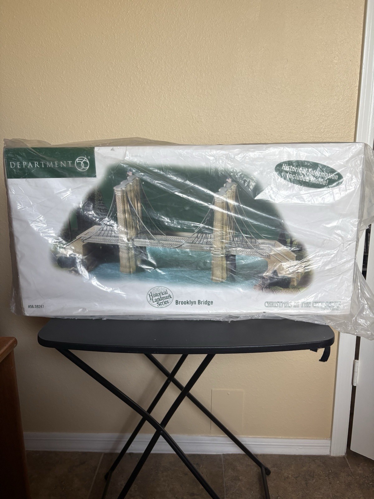 Department 56 Brooklyn Bridge, BRAND NEW Historical Landmark Series 59247