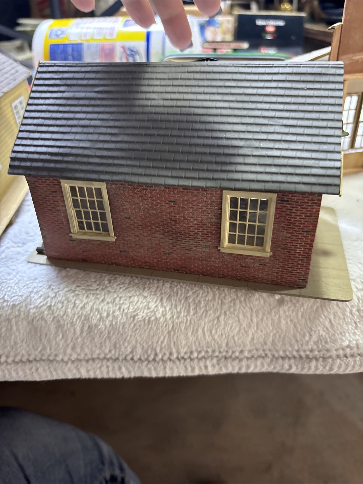 Vintage Town House Post Office And Shops For Little Villages