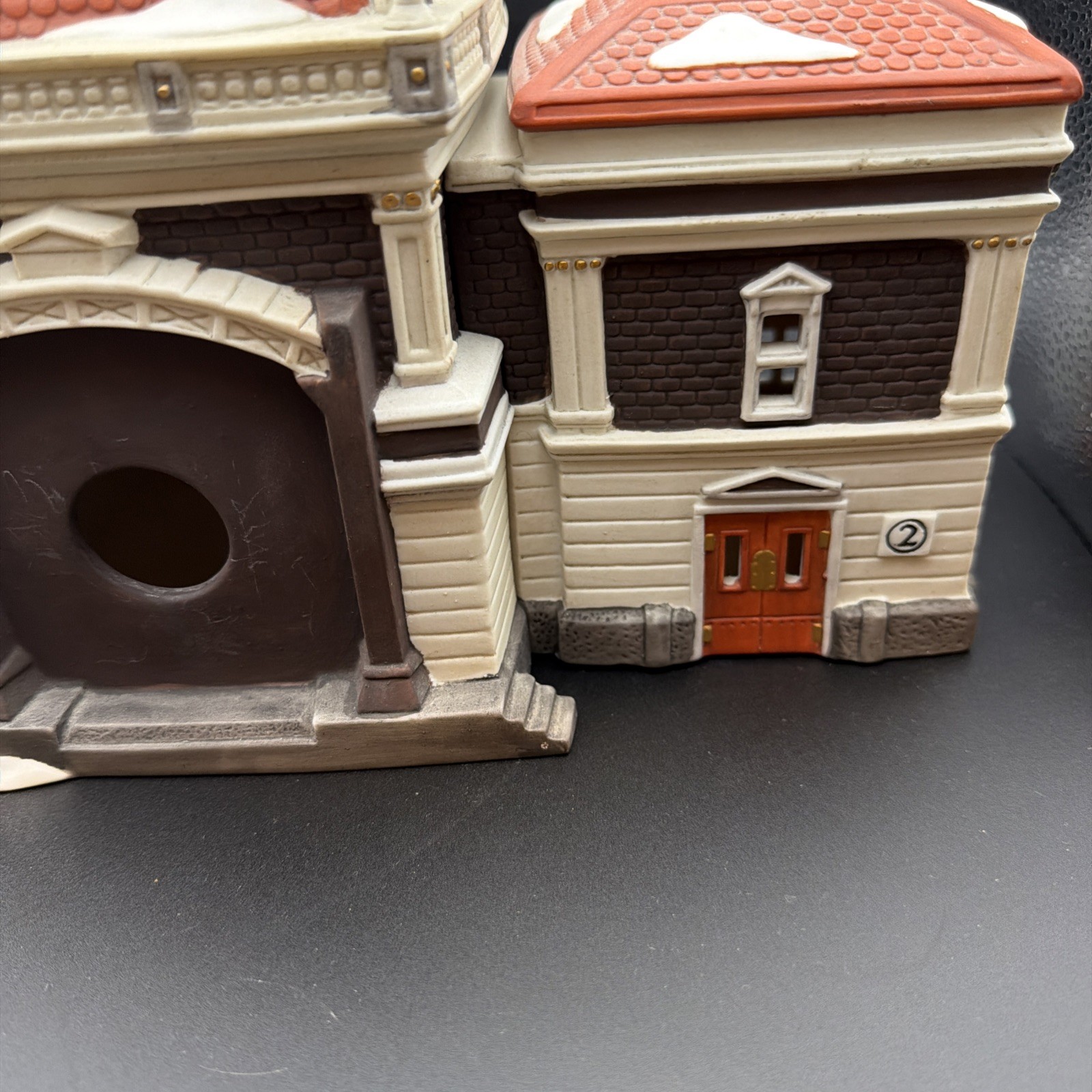 Department 56 Dickens’ Village Victoria Station Lighted Hand Painted Porcelain