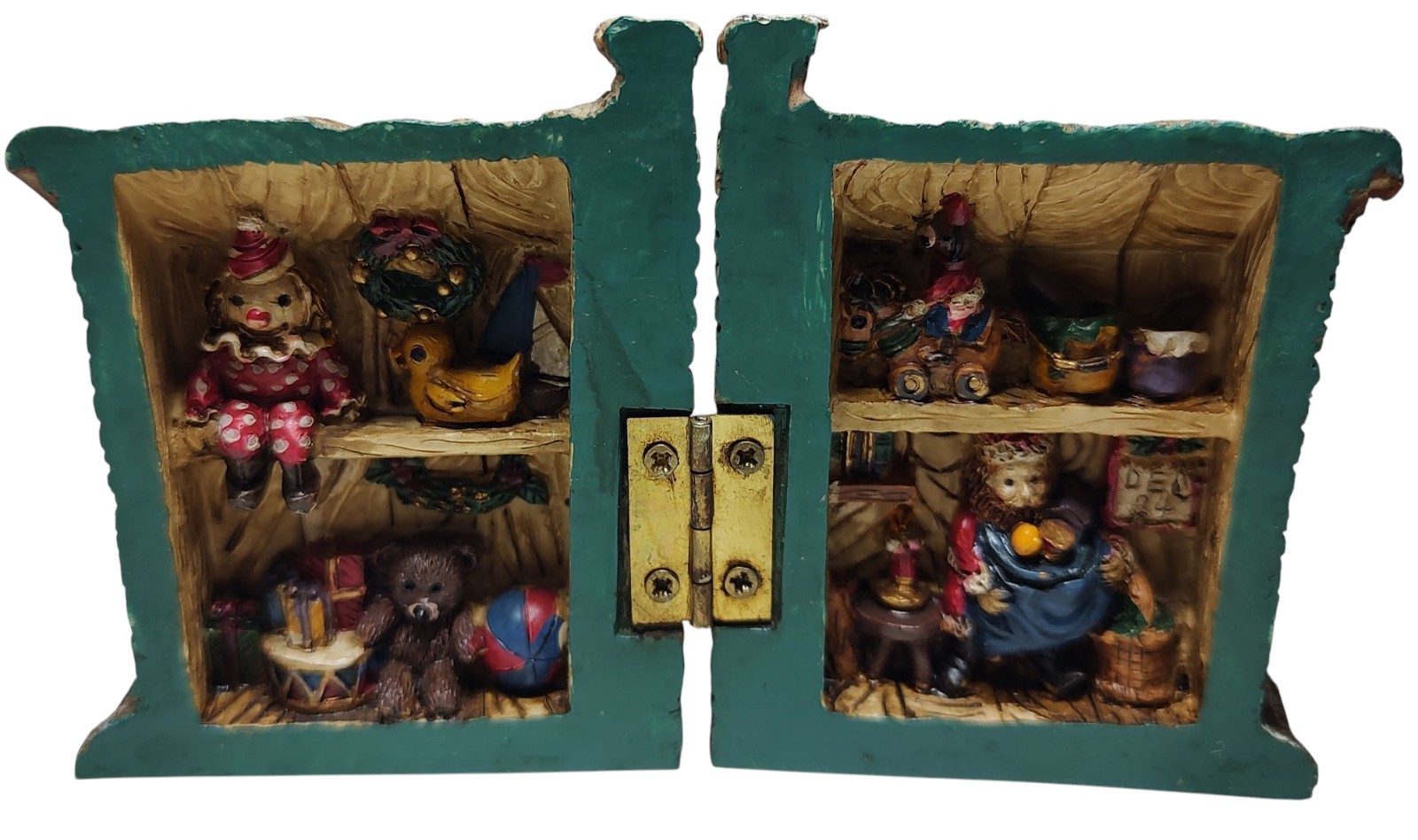 Windsor Collection Collectible House Hinged Decorative Santas Workshop Toys