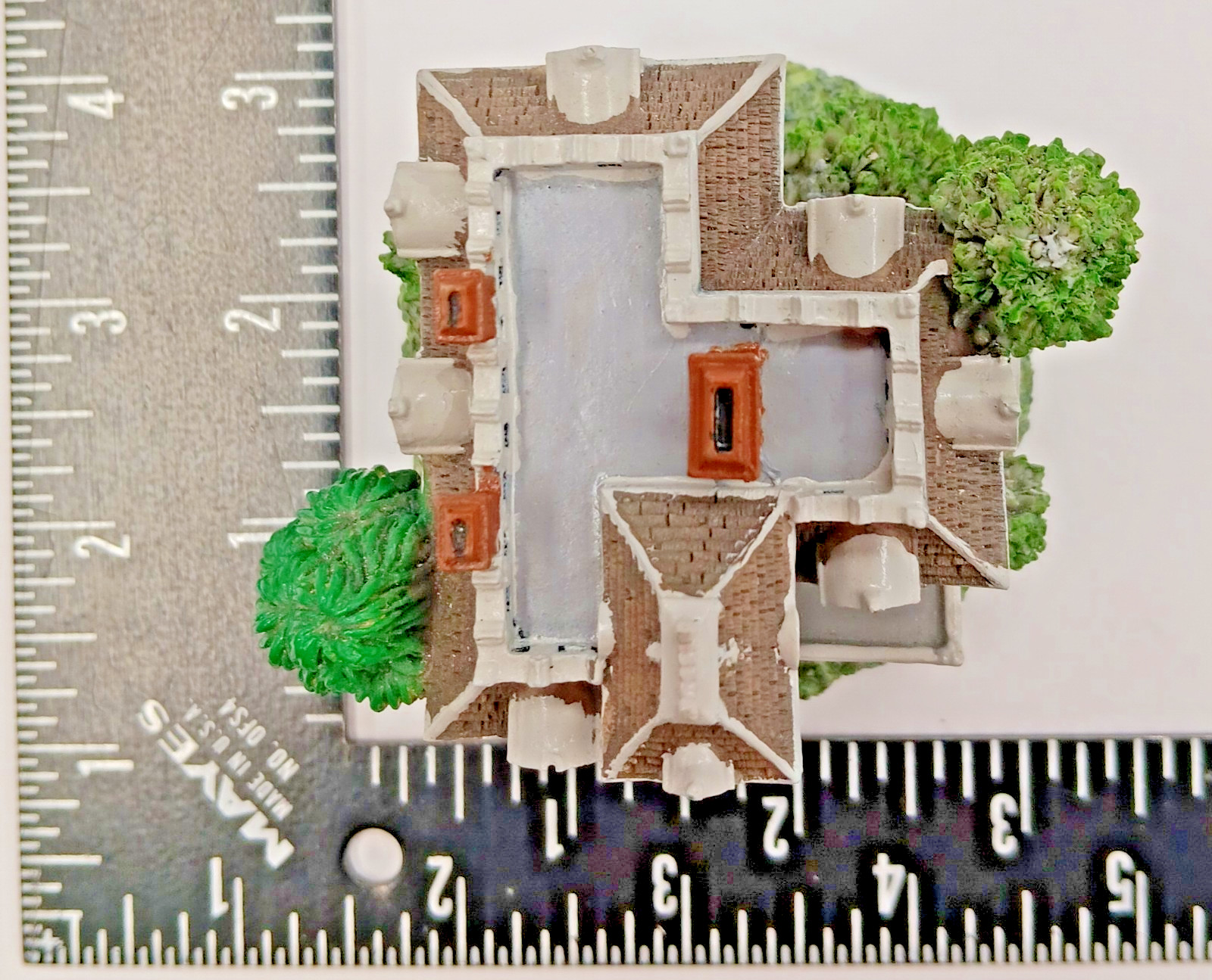 Liberty Falls Village HAUNTED HOUSE AH227 2001 Miniature Bldg. Halloween NO BOX