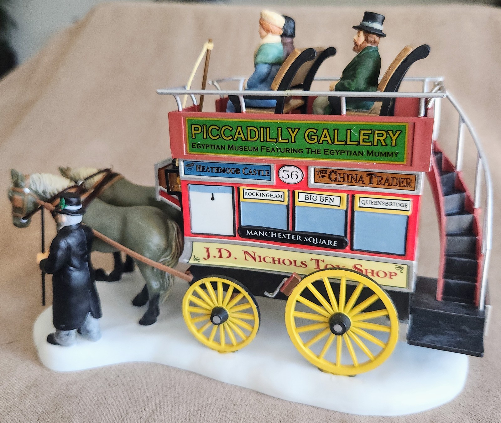 Omnibus #58569 Department 56 Dickens Village -BUYER GUARANTEE