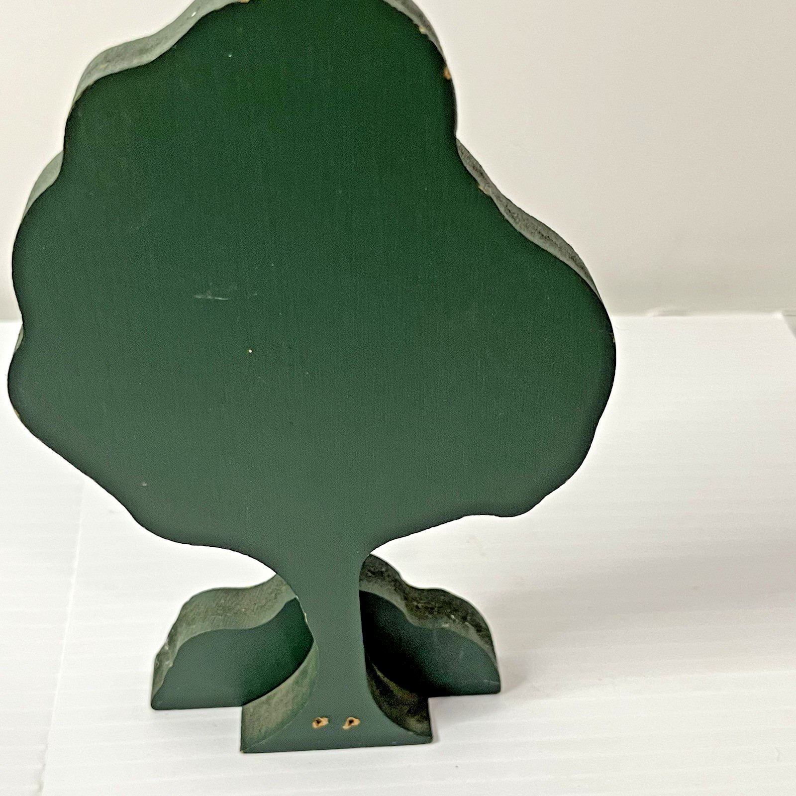 Red Apple Shelia’s Collectibles APPLE TREE Fruit 3-D Shelf Sitter Signed Vintage