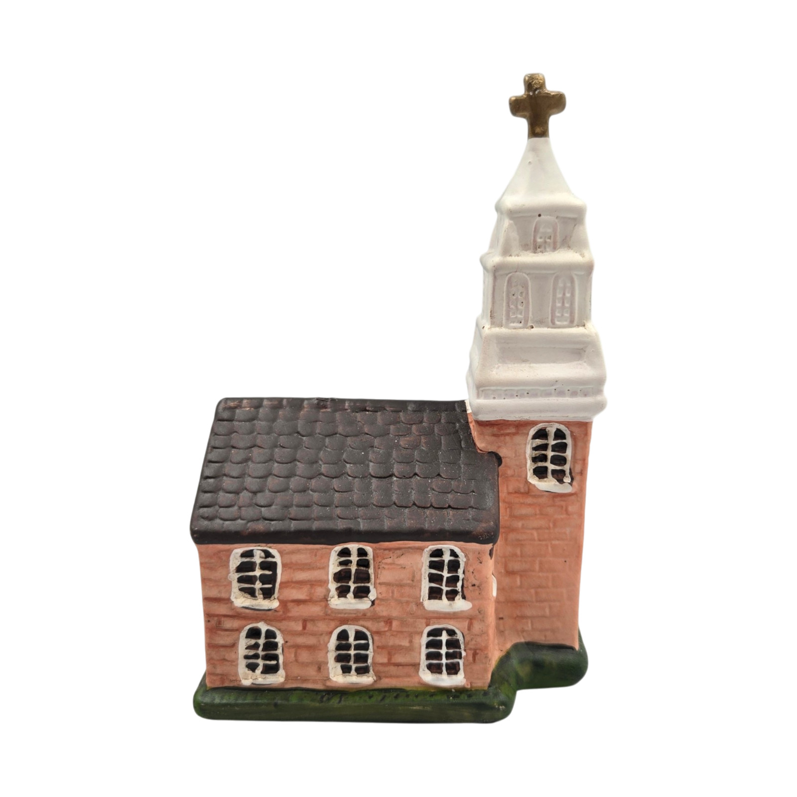 Vintage Hand Painted Ceramic House “Old North Church” Boston