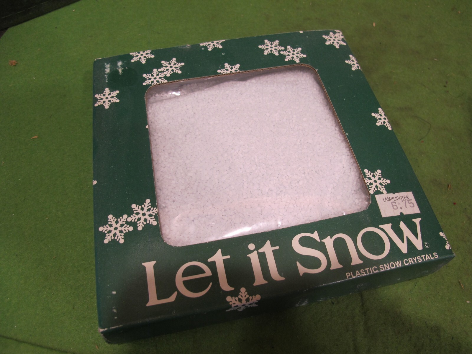 Dept 56 #4996-4 Plastic Snow Crystals-New