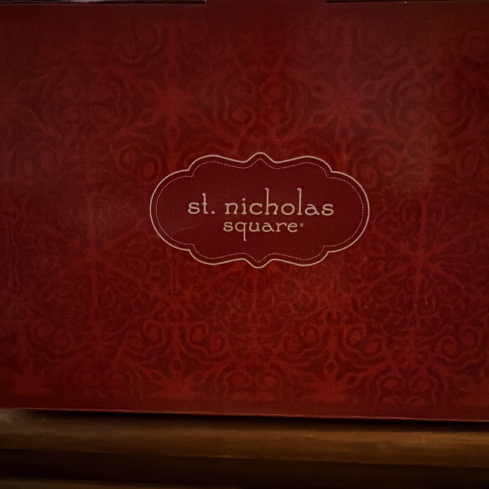 St. Nicholas Square Village Collection Winter Winery House Illuminated Boxed