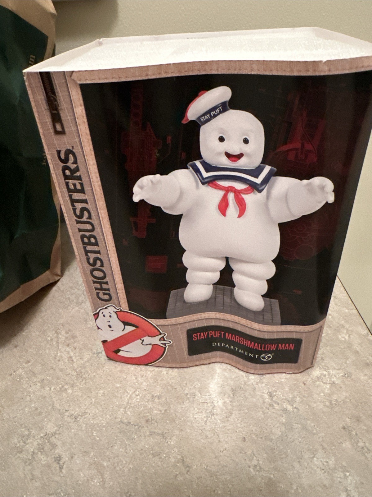 Department 56 Ghostbusters Stay Puft Marshmallow Man Figurine 6010485 Mint