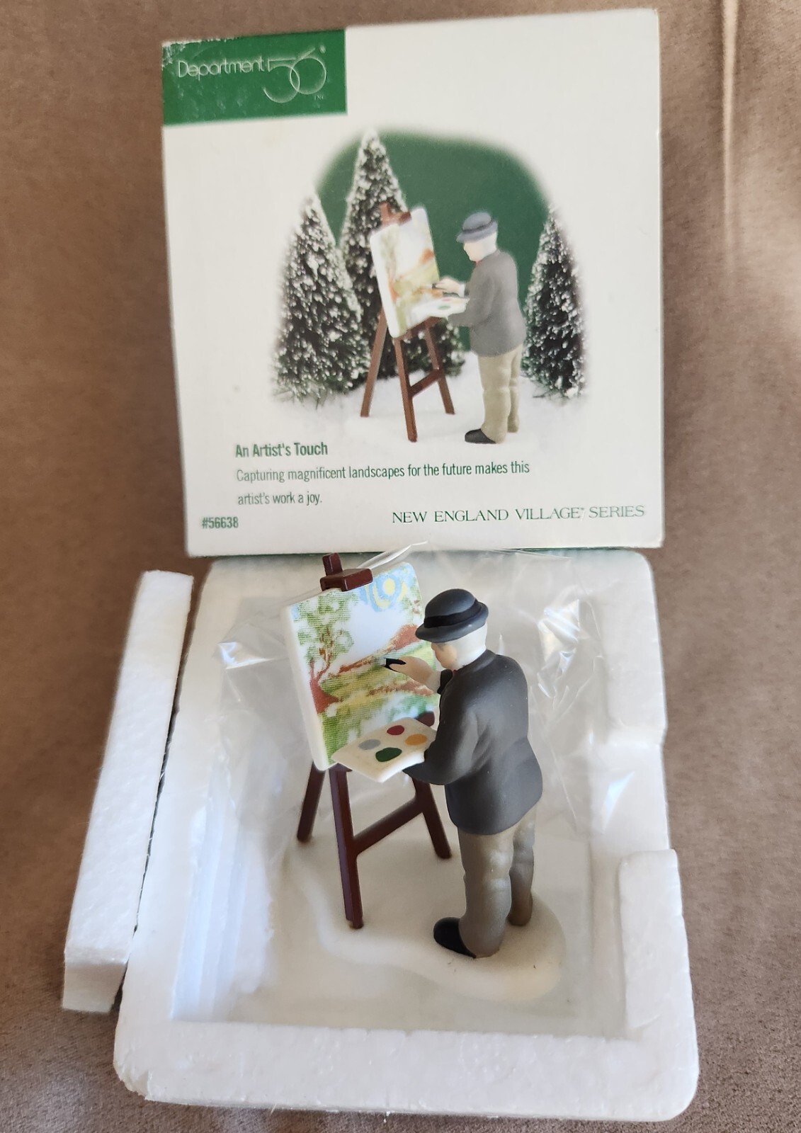 An Artist’s Touch #56638 New England Department 56 – BUYER GUARANTEE
