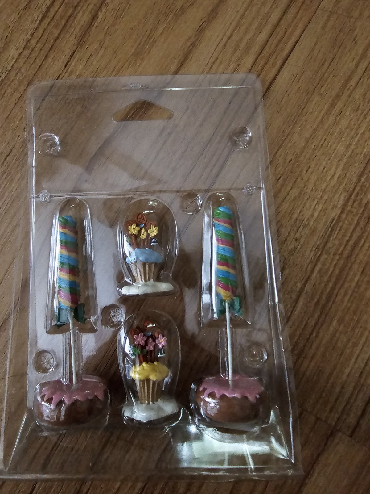 Vintage Lemax Sugar N Spice Cupcakes and Candy Lollipop Donuts