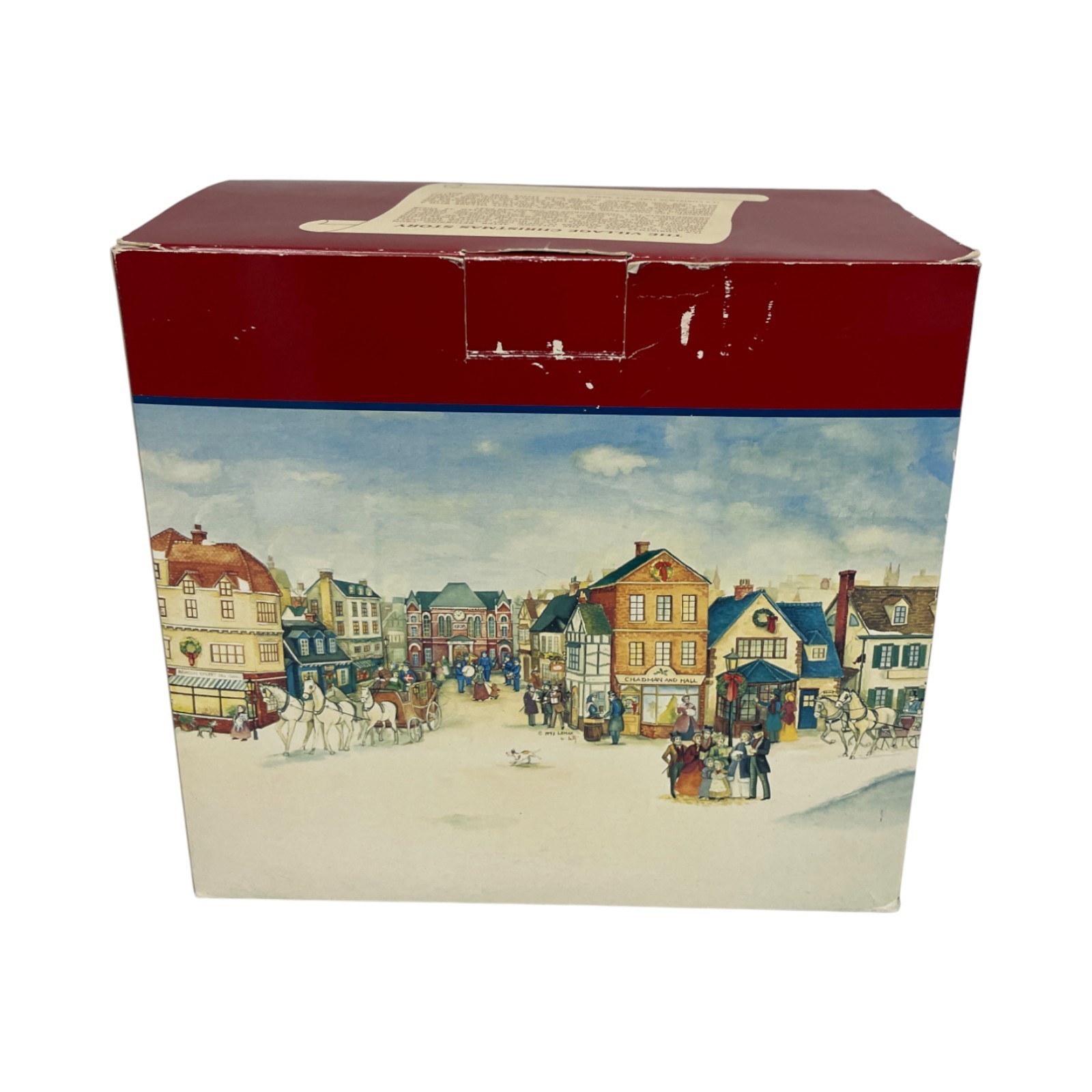 Lemax Jukebox Junction United States Post Office 1998 Porcelain Lighted House
