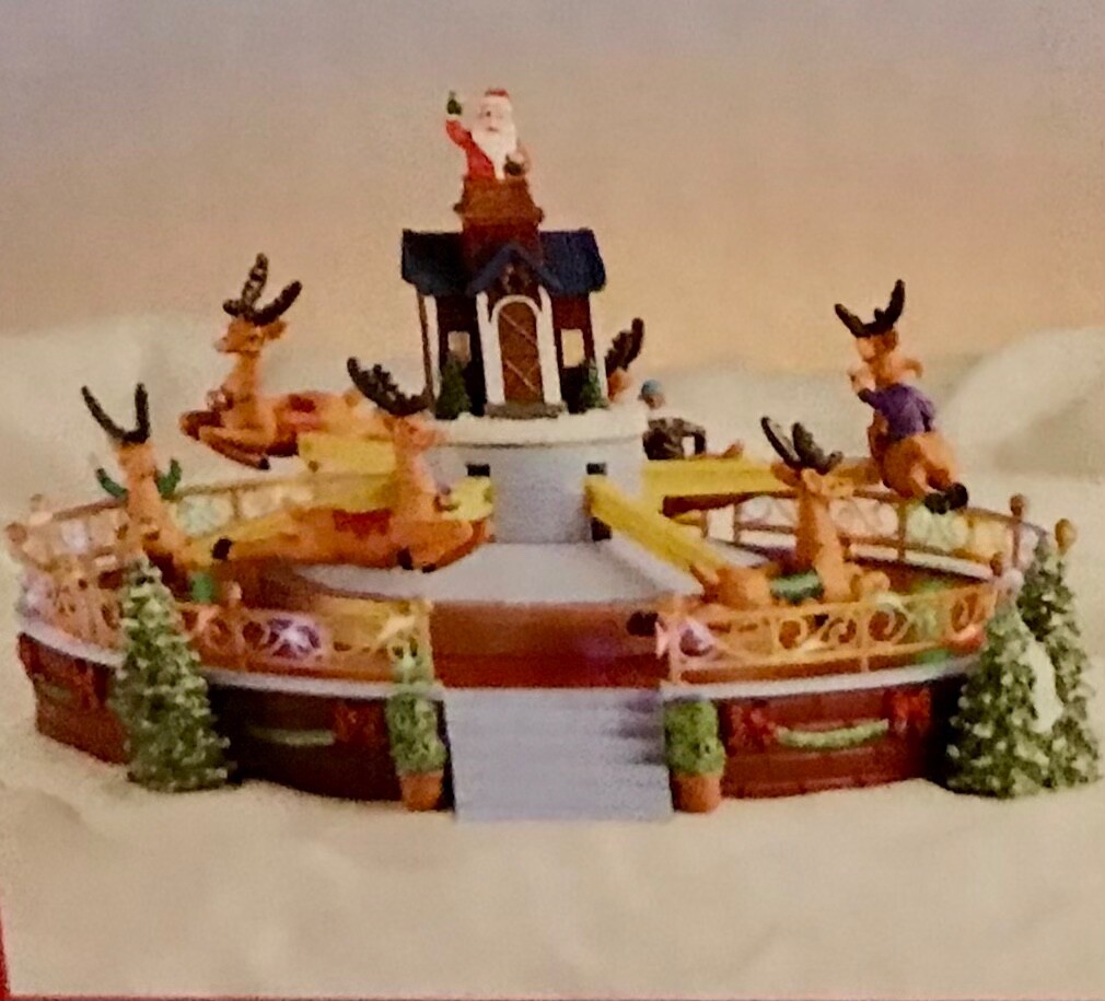 NEW St. Nicholas Square Amusement Park, Lights, Music & Motion, 2022 Brand New