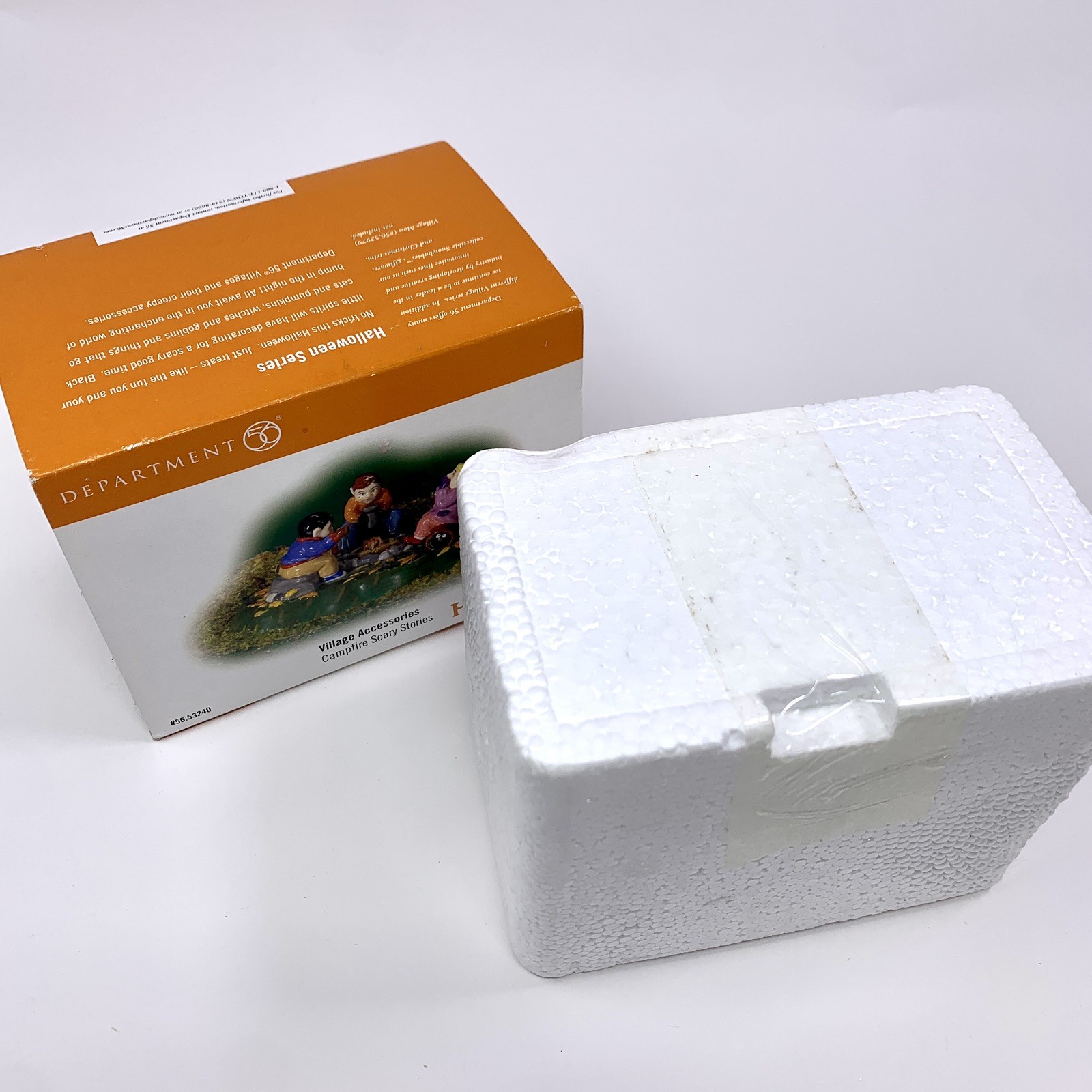 Dept 56 CAMPFIRE SCARY STORIES 53240 Fall HALLOWEEN Village Accessories New