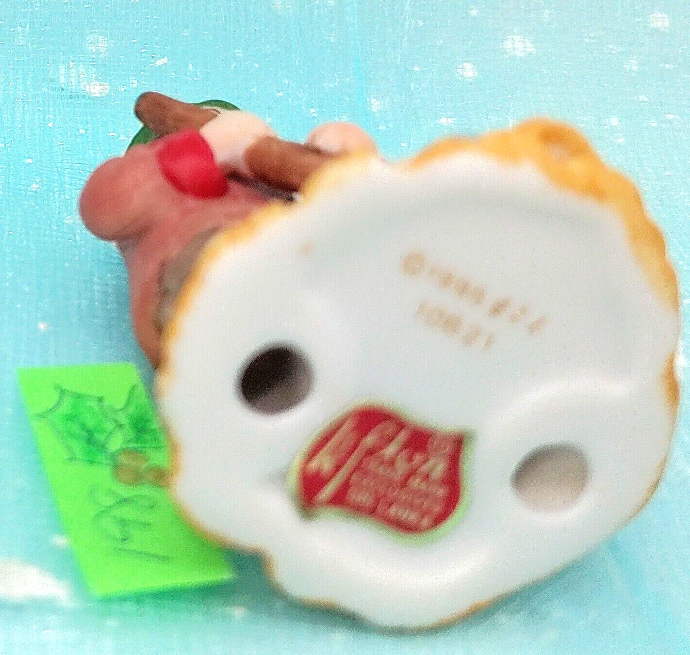 Lefton Ira Robertson Farmer pitchfork Colonial Village Christmas NO BOX INV198