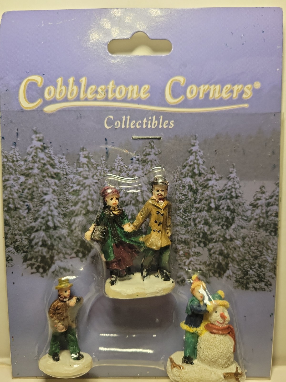 Cobblestone Corners People Figurines Collectibles for Christmas Village New