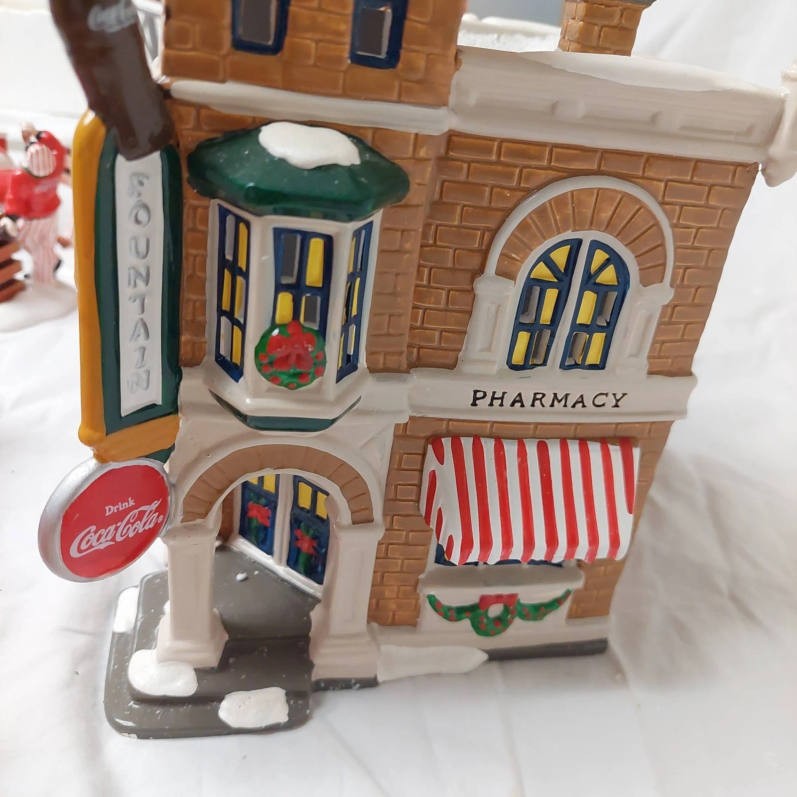Dept 56 Coca-Cola Snow Village Complete 8 Pc Set w/ Boxes Retired