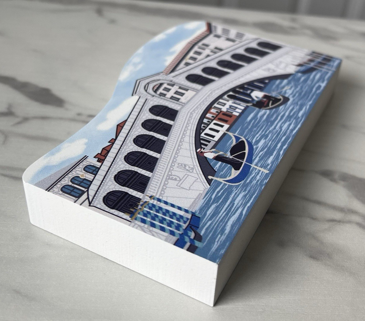 Cat’s Meow Venice ITALY Rialto Bridge Int’l Village III Shelf Sitter Signed