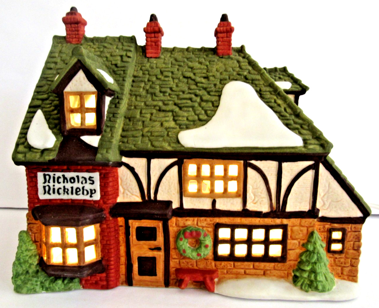 DEPT 56 “NICHOLAS NICKLEBY COTTAGE” ~ (1988) ~ *** DICKENS VILLAGE ***